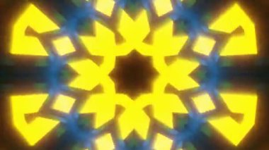 VJ Arkaplan olarak kullanılabilen sahne Kaleydoskobu Görselleri ve DJ 'ler seyirciyi inanılmaz sesli görseller ile bağdaştırıyor.