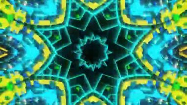 kaleyidoscopic parti soyut arkaplan