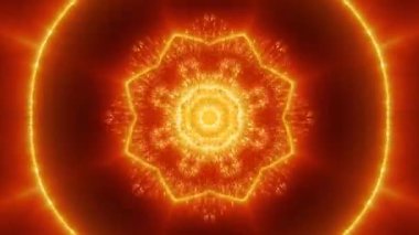 VJ Arkaplan olarak kullanılabilen sahne Kaleydoskobu Görselleri ve DJ 'ler seyirciyi inanılmaz sesli görseller ile bağdaştırıyor.