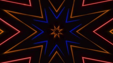 3d soyut neon arkaplan