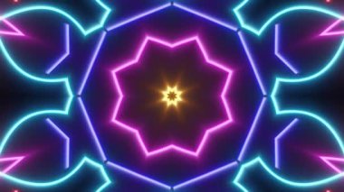 VJ Arkaplan olarak kullanılabilen sahne Kaleydoskobu Görselleri ve DJ 'ler seyirciyi inanılmaz sesli görseller ile bağdaştırıyor.