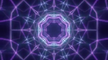 VJ Arkaplan olarak kullanılabilen sahne Kaleydoskobu Görselleri ve DJ 'ler seyirciyi inanılmaz sesli görseller ile bağdaştırıyor.