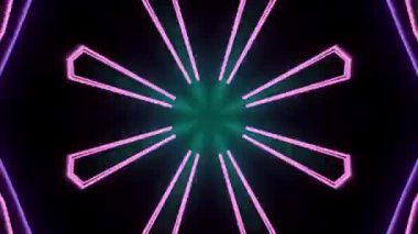 VJ Arkaplan olarak kullanılabilen sahne Kaleydoskobu Görselleri ve DJ 'ler seyirciyi inanılmaz sesli görseller ile bağdaştırıyor.