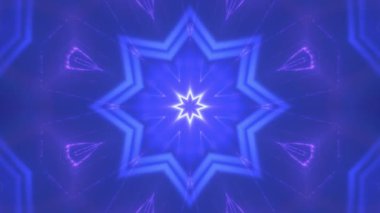 VJ Arkaplan olarak kullanılabilen sahne Kaleydoskobu Görselleri ve DJ 'ler seyirciyi inanılmaz sesli görseller ile bağdaştırıyor.