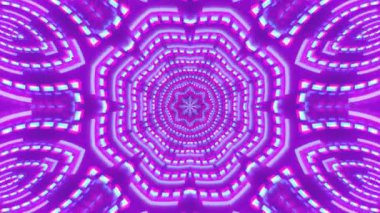 VJ Arkaplan olarak kullanılabilen sahne Kaleydoskobu Görselleri ve DJ 'ler seyirciyi inanılmaz sesli görseller ile bağdaştırıyor.