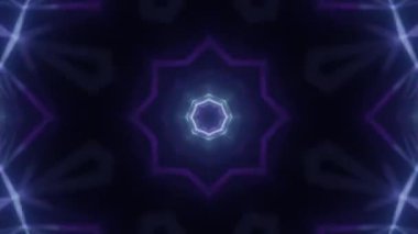 VJ Arkaplan olarak kullanılabilen sahne Kaleydoskobu Görselleri ve DJ 'ler seyirciyi inanılmaz sesli görseller ile bağdaştırıyor.