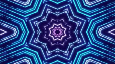 VJ Arkaplan olarak kullanılabilen sahne Kaleydoskobu Görselleri ve DJ 'ler seyirciyi inanılmaz sesli görseller ile bağdaştırıyor.