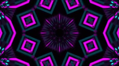 VJ Arkaplan olarak kullanılabilen sahne Kaleydoskobu Görselleri ve DJ 'ler seyirciyi inanılmaz sesli görseller ile bağdaştırıyor.