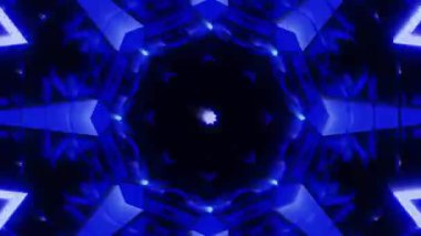 VJ Arkaplan olarak kullanılabilen sahne Kaleydoskobu Görselleri ve DJ 'ler seyirciyi inanılmaz sesli görseller ile bağdaştırıyor.