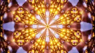 VJ Arkaplan olarak kullanılabilen sahne Kaleydoskobu Görselleri ve DJ 'ler seyirciyi inanılmaz sesli görseller ile bağdaştırıyor.