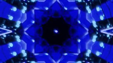 VJ Arkaplan olarak kullanılabilen sahne Kaleydoskobu Görselleri ve DJ 'ler seyirciyi inanılmaz sesli görseller ile bağdaştırıyor.