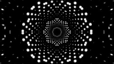 VJ Arkaplan olarak kullanılabilen sahne Kaleydoskobu Görselleri ve DJ 'ler seyirciyi inanılmaz sesli görseller ile bağdaştırıyor.