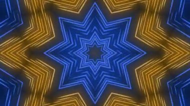 VJ Arkaplan olarak kullanılabilen sahne Kaleydoskobu Görselleri ve DJ 'ler seyirciyi inanılmaz sesli görseller ile bağdaştırıyor.