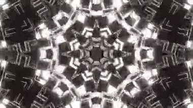 VJ Arkaplan olarak kullanılabilen sahne Kaleydoskobu Görselleri ve DJ 'ler seyirciyi inanılmaz sesli görseller ile bağdaştırıyor.