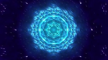 VJ Arkaplan olarak kullanılabilen sahne Kaleydoskobu Görselleri ve DJ 'ler seyirciyi inanılmaz sesli görseller ile bağdaştırıyor.