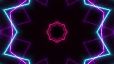 VJ Arkaplan olarak kullanılabilen sahne Kaleydoskobu Görselleri ve DJ 'ler seyirciyi inanılmaz sesli görseller ile bağdaştırıyor.