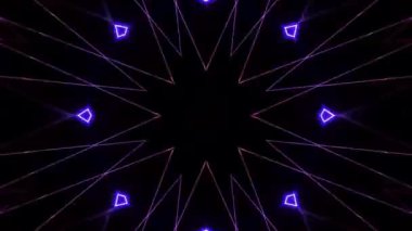 VJ Arkaplan olarak kullanılabilen sahne Kaleydoskobu Görselleri ve DJ 'ler seyirciyi inanılmaz sesli görseller ile bağdaştırıyor.