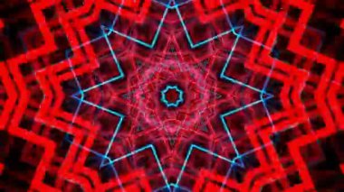 VJ Arkaplan olarak kullanılabilen sahne Kaleydoskobu Görselleri ve DJ 'ler seyirciyi inanılmaz sesli görseller ile bağdaştırıyor.