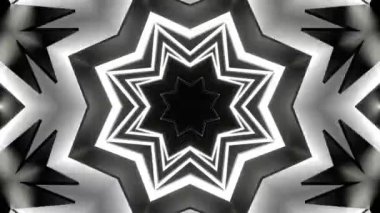 VJ Arkaplan olarak kullanılabilen sahne Kaleydoskobu Görselleri ve DJ 'ler seyirciyi inanılmaz sesli görseller ile bağdaştırıyor.