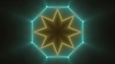 VJ Arkaplan olarak kullanılabilen sahne Kaleydoskobu Görselleri ve DJ 'ler seyirciyi inanılmaz sesli görseller ile bağdaştırıyor.