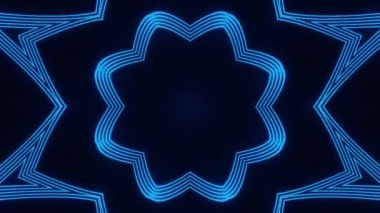 VJ Arkaplan olarak kullanılabilen sahne Kaleydoskobu Görselleri ve DJ 'ler seyirciyi inanılmaz sesli görseller ile bağdaştırıyor.