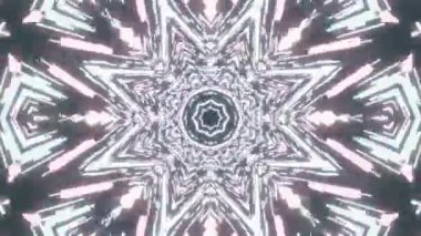 VJ Arkaplan olarak kullanılabilen sahne Kaleydoskobu Görselleri ve DJ 'ler seyirciyi inanılmaz sesli görseller ile bağdaştırıyor.