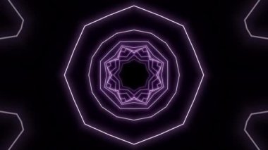 VJ Arkaplan olarak kullanılabilen sahne Kaleydoskobu Görselleri ve DJ 'ler seyirciyi inanılmaz sesli görseller ile bağdaştırıyor.