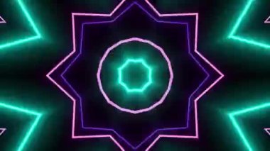 VJ Arkaplan olarak kullanılabilen sahne Kaleydoskobu Görselleri ve DJ 'ler seyirciyi inanılmaz sesli görseller ile bağdaştırıyor.