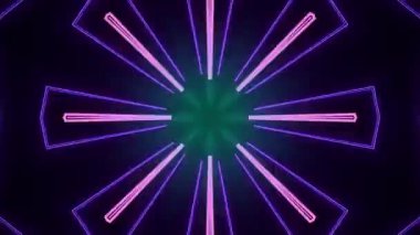 VJ Arkaplan olarak kullanılabilen sahne Kaleydoskobu Görselleri ve DJ 'ler seyirciyi inanılmaz sesli görseller ile bağdaştırıyor.