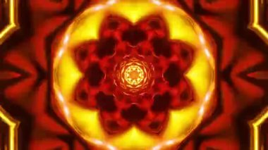 VJ Arkaplan olarak kullanılabilen sahne Kaleydoskobu Görselleri ve DJ 'ler seyirciyi inanılmaz sesli görseller ile bağdaştırıyor.