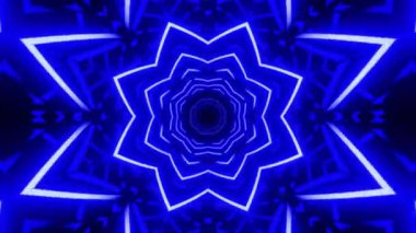 VJ Arkaplan olarak kullanılabilen sahne Kaleydoskobu Görselleri ve DJ 'ler seyirciyi inanılmaz sesli görseller ile bağdaştırıyor.