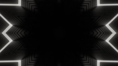 VJ Arkaplan olarak kullanılabilen sahne Kaleydoskobu Görselleri ve DJ 'ler seyirciyi inanılmaz sesli görseller ile bağdaştırıyor.