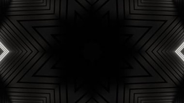 VJ Arkaplan olarak kullanılabilen sahne Kaleydoskobu Görselleri ve DJ 'ler seyirciyi inanılmaz sesli görseller ile bağdaştırıyor.