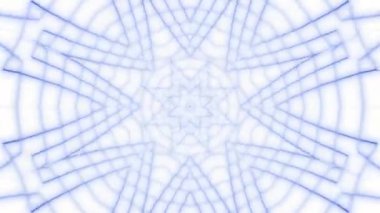 mavi kaleydoskop arkaplanı, kaleydoskop, soyut arkaplan