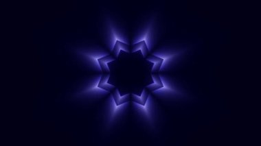 Neon ışıklı çizgilerle soyut arkaplan