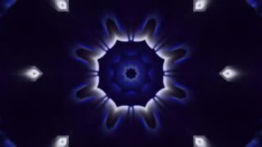 Geometrik şekilli soyut fraktal arkaplan