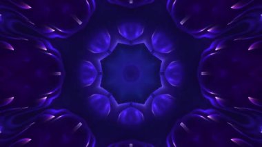 Soyut kaleydoskop arkaplanı. Güzel çok renkli kaleydoskop eşsiz bir dürbün tasarımı.