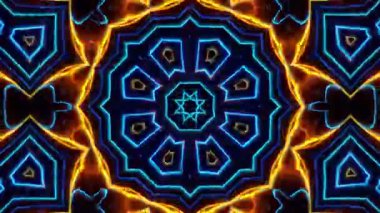 Konser ve Gösterme için Ligths Disco Vj Arkaplanı