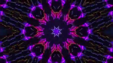 Konser ve Gösterme için Ligths Disco Vj Arkaplanı