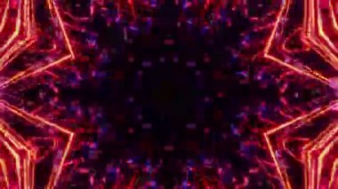 Konser ve Gösterme için Ligths Disco Vj Arkaplanı