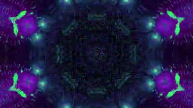 Konser ve Gösterme için Ligths Disco Vj Arkaplanı