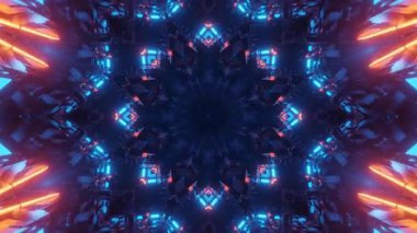 Konser ve Gösterme için Ligths Disco Vj Arkaplanı