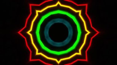 Konser ve Gösterme için Ligths Disco Vj Arkaplanı