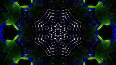 Konser ve Gösterme için Ligths Disco Vj Arkaplanı