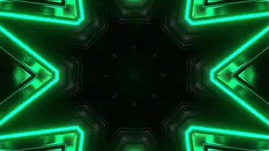 Konser ve Gösterme için Ligths Disco Vj Arkaplanı