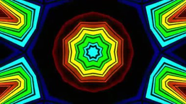 Disko Işıkları VJ Arkaplan Döngüsü Canlandırılmış arkaplan