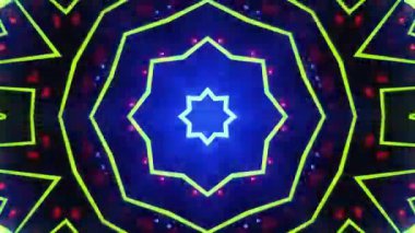 Disko Işıkları VJ Arkaplan Döngüsü Canlandırılmış arkaplan