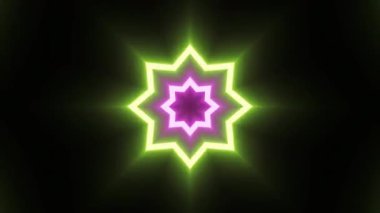 Disko Işıkları VJ Arkaplan Döngüsü Canlandırılmış arkaplan