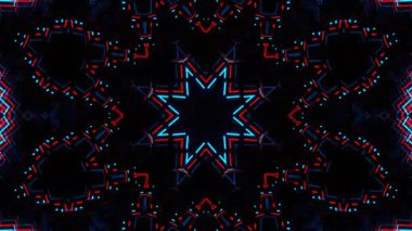 Disko Işıkları VJ Arkaplan Döngüsü Canlandırılmış arkaplan