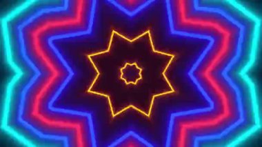 Disko Işıkları VJ Arkaplan Döngüsü Canlandırılmış arkaplan